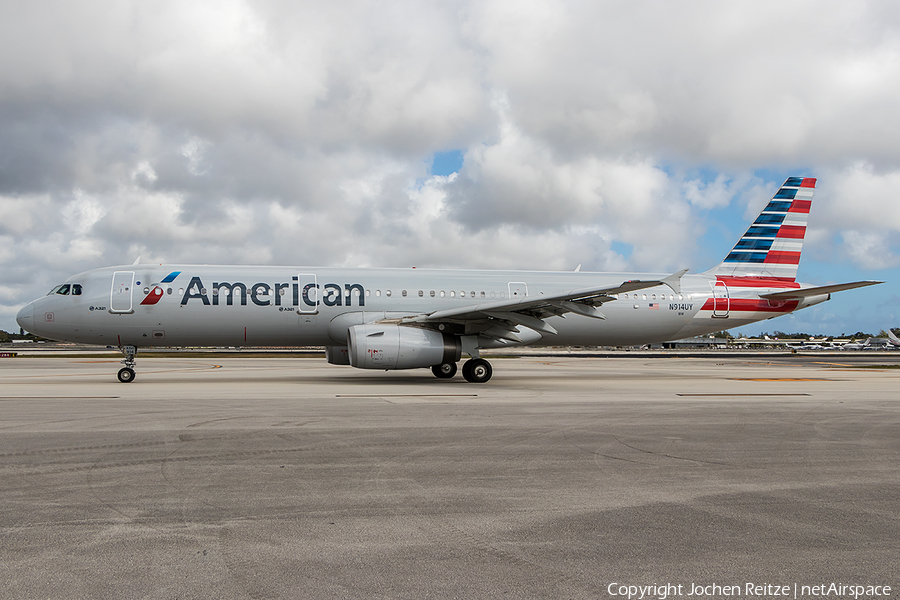 American Airlines Airbus A321-231 (N914UY) | Photo 228466