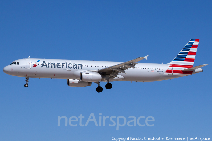 American Airlines Airbus A321-231 (N914UY) | Photo 127330