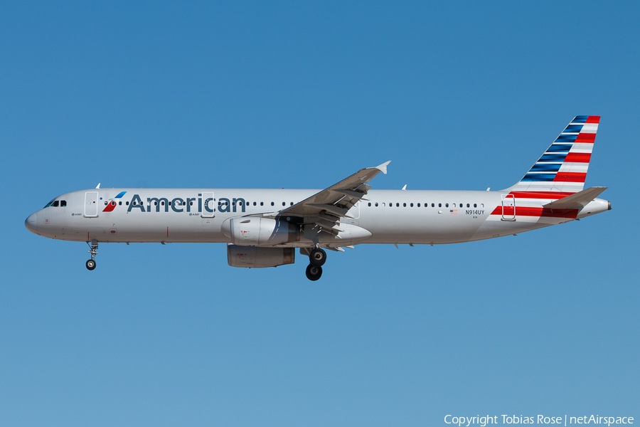 American Airlines Airbus A321-231 (N914UY) | Photo 276330