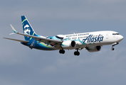 Alaska Airlines Boeing 737-9 MAX (N915AK) at  Dallas/Ft. Worth - International, United States