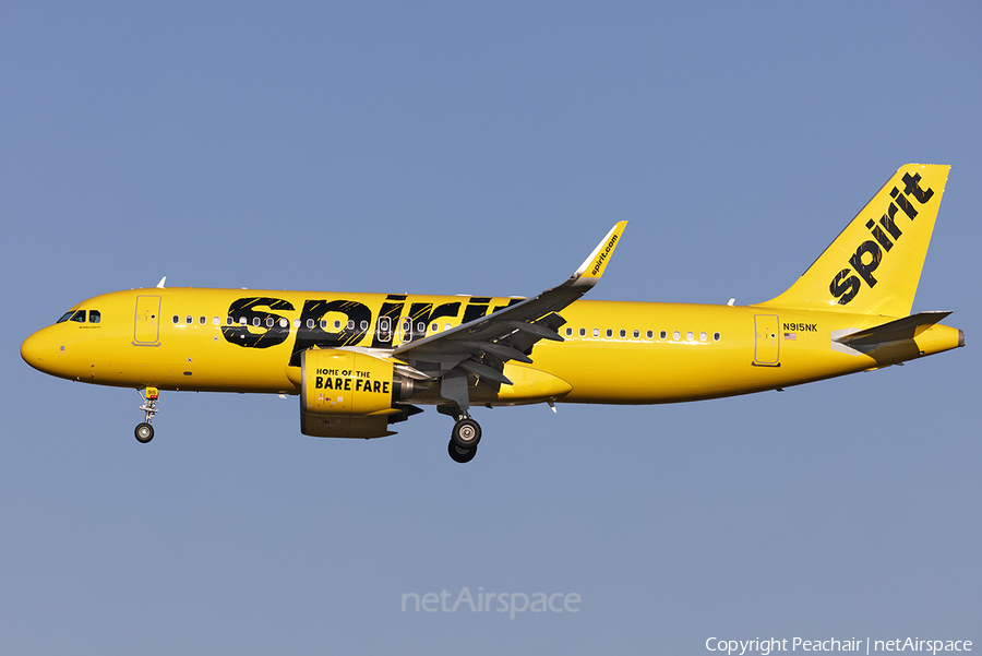 Spirit Airlines Airbus A320-271N (N915NK) | Photo 317028