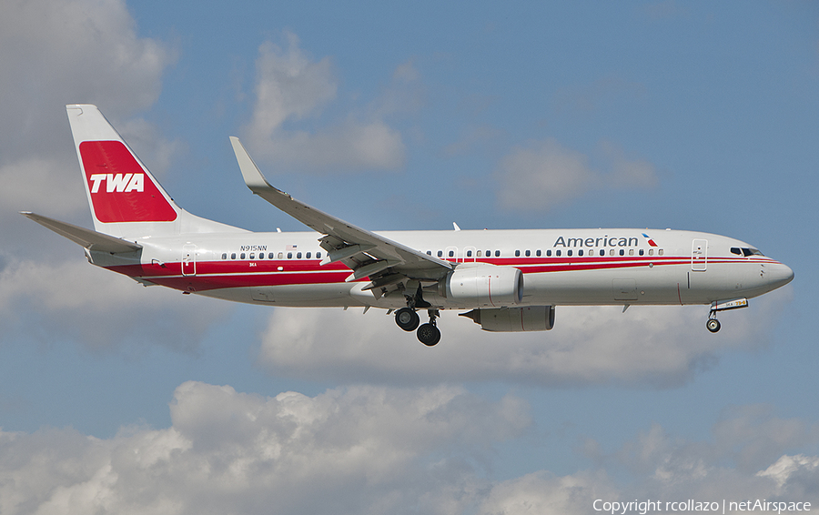 American Airlines Boeing 737-823 (N915NN) | Photo 134235