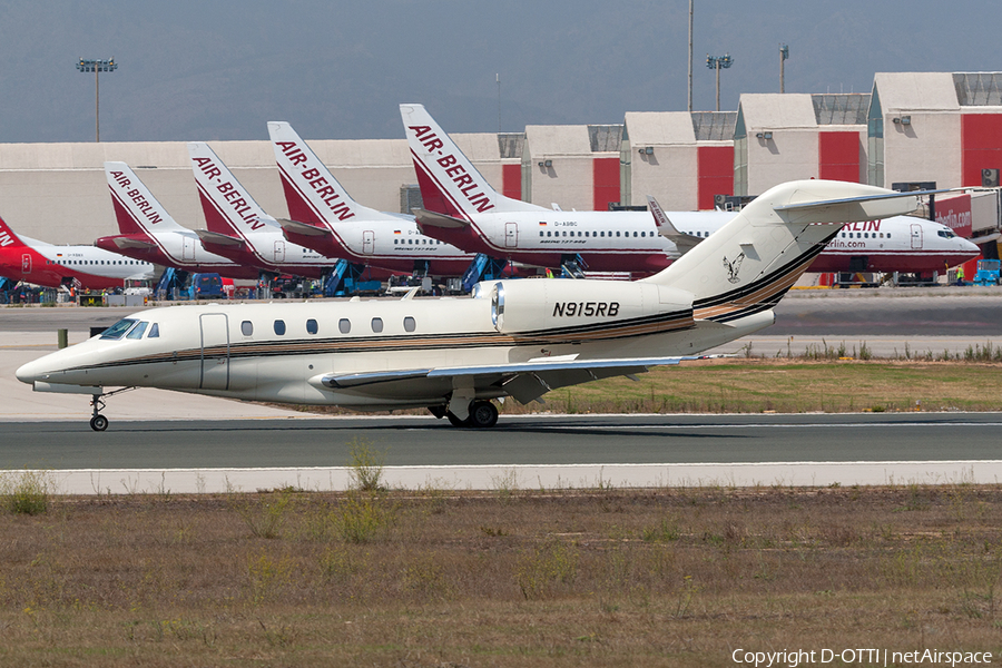 (Private) Cessna 750 Citation X (N915RB) | Photo 204732