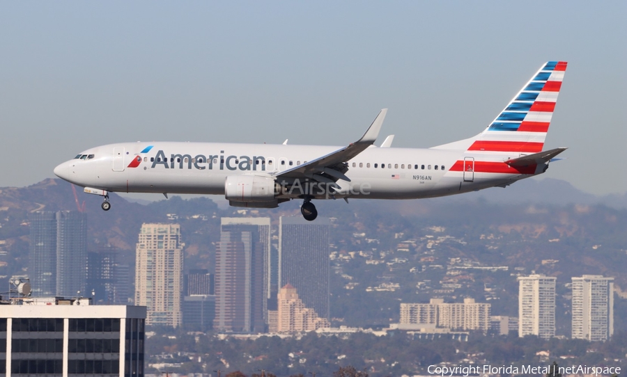 American Airlines Boeing 737-823 (N916AN) | Photo 674680