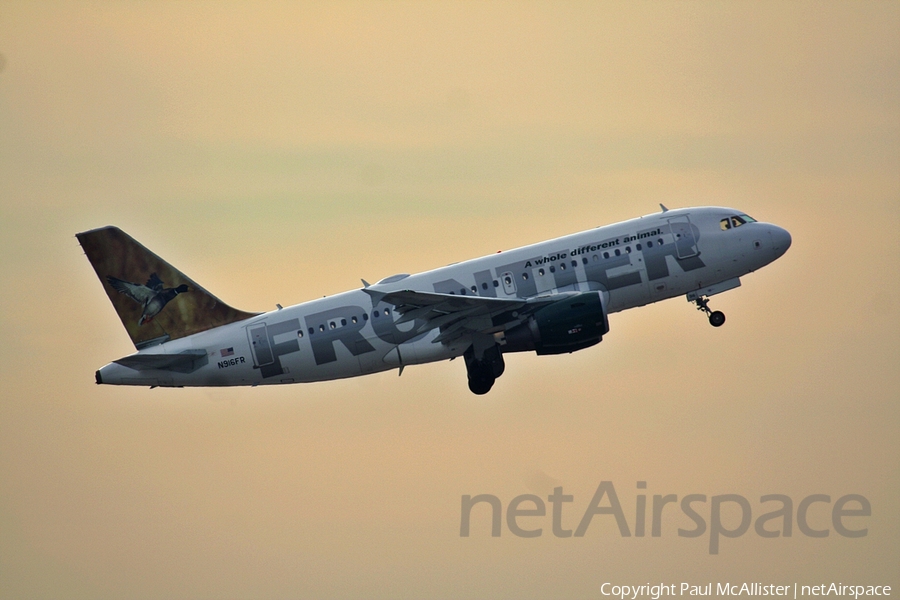 Frontier Airlines Airbus A319-112 (N916FR) | Photo 4502