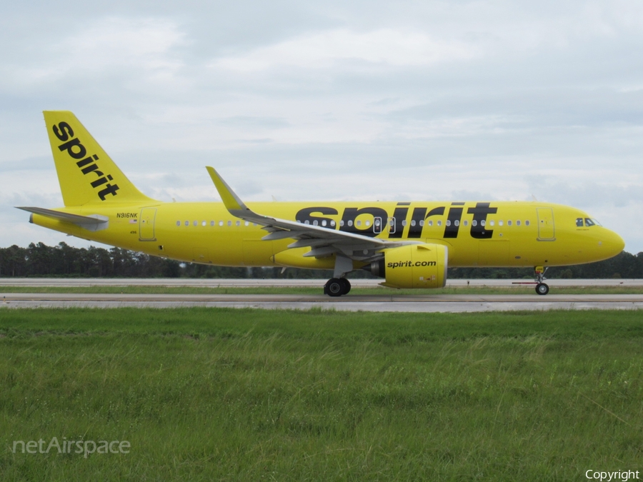 Spirit Airlines Airbus A320-271N (N916NK) | Photo 406030