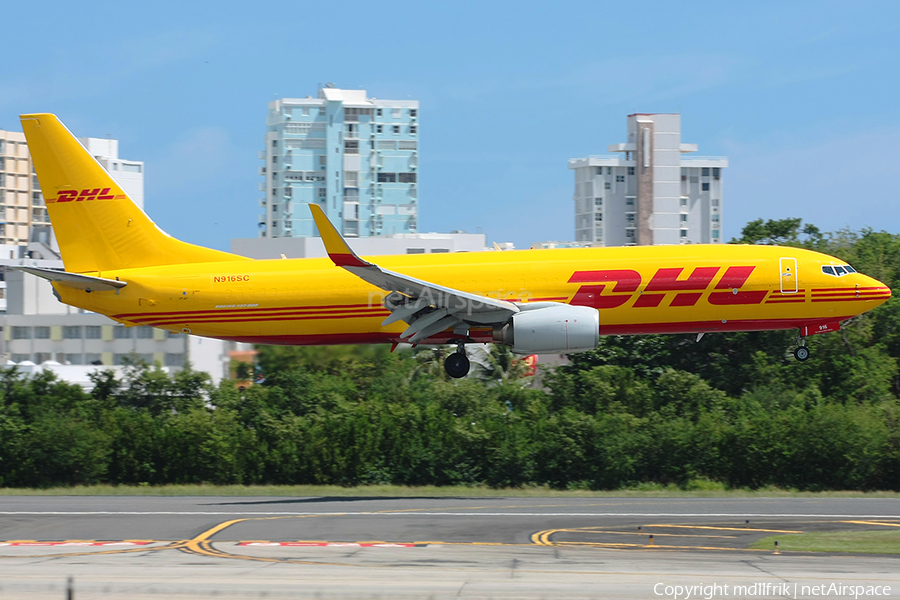 DHL (Swift Air) Boeing 737-86J(BDSF) (N916SC) | Photo 389413