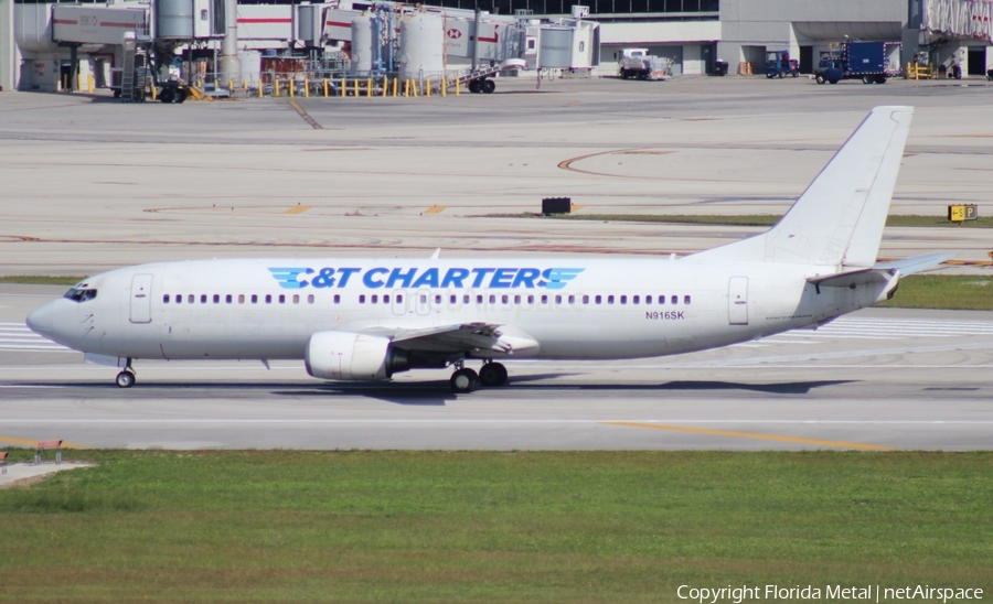 C&T Charters (SkyKing) Boeing 737-4Q8 (N916SK) | Photo 302734