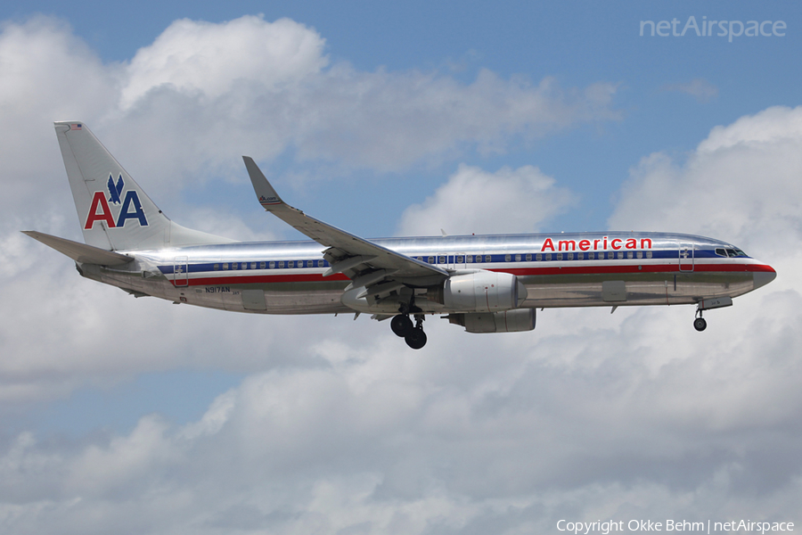 American Airlines Boeing 737-823 (N917AN) | Photo 53856