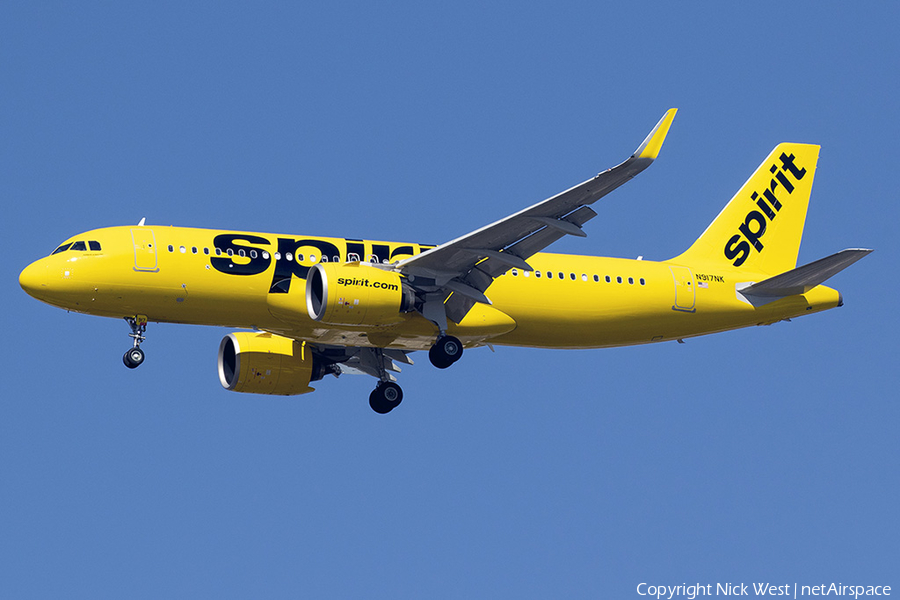 Spirit Airlines Airbus A320-271N (N917NK) | Photo 376455