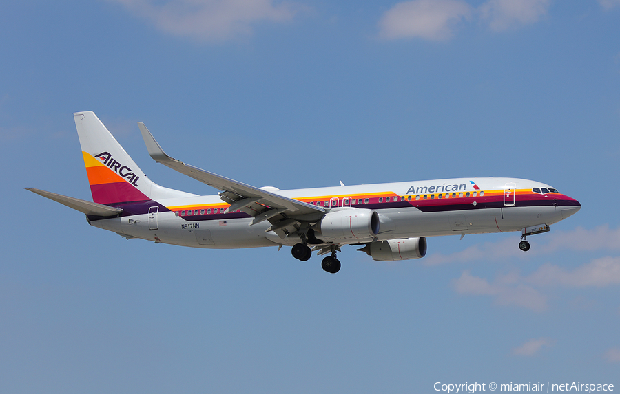 American Airlines Boeing 737-823 (N917NN) | Photo 306101