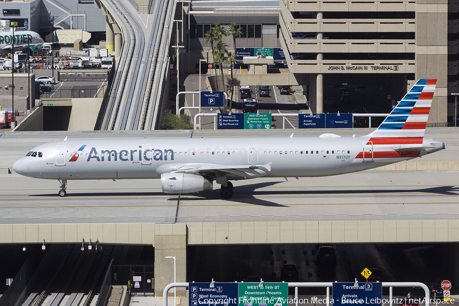 American Airlines Airbus A321-231 (N917UY) | Photo 521456