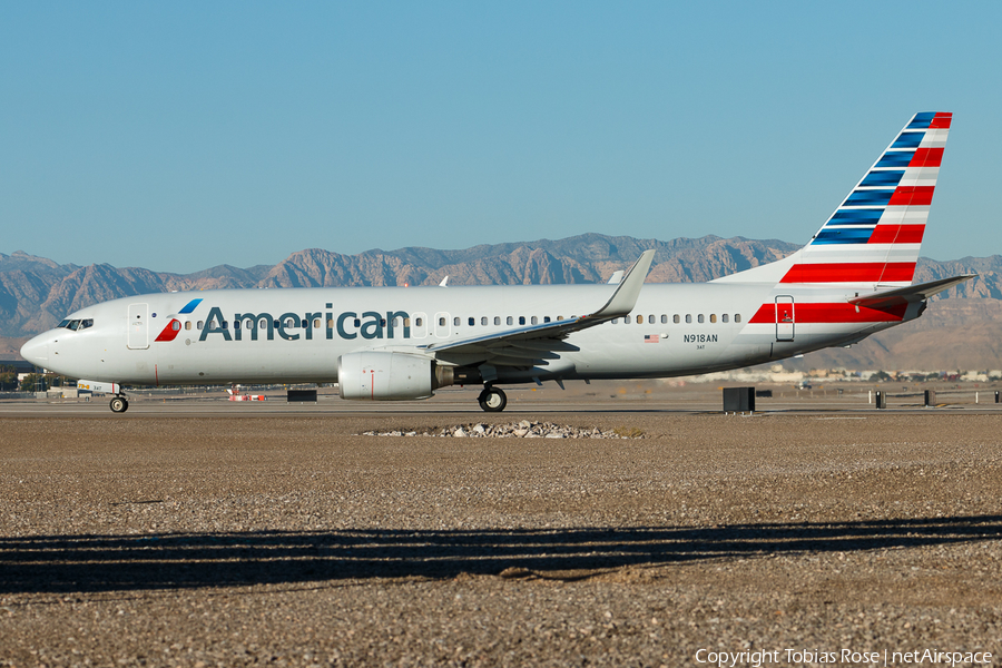 American Airlines Boeing 737-823 (N918AN) | Photo 331862