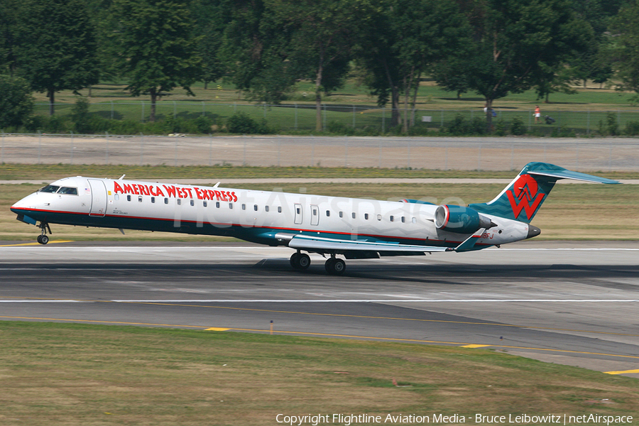 America West Express (Mesa Airlines) Bombardier CRJ-900ER (N918FJ) | Photo 150745