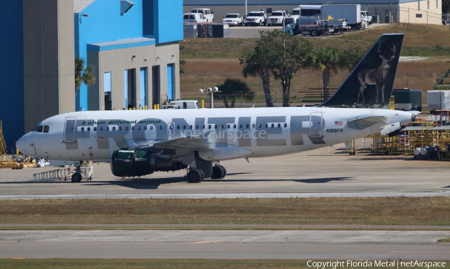 Frontier Airlines Airbus A319-111 (N918FR) | Photo 320808