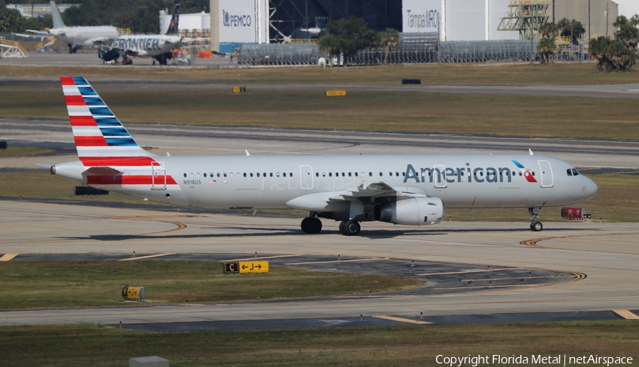 American Airlines Airbus A321-231 (N918US) | Photo 320814