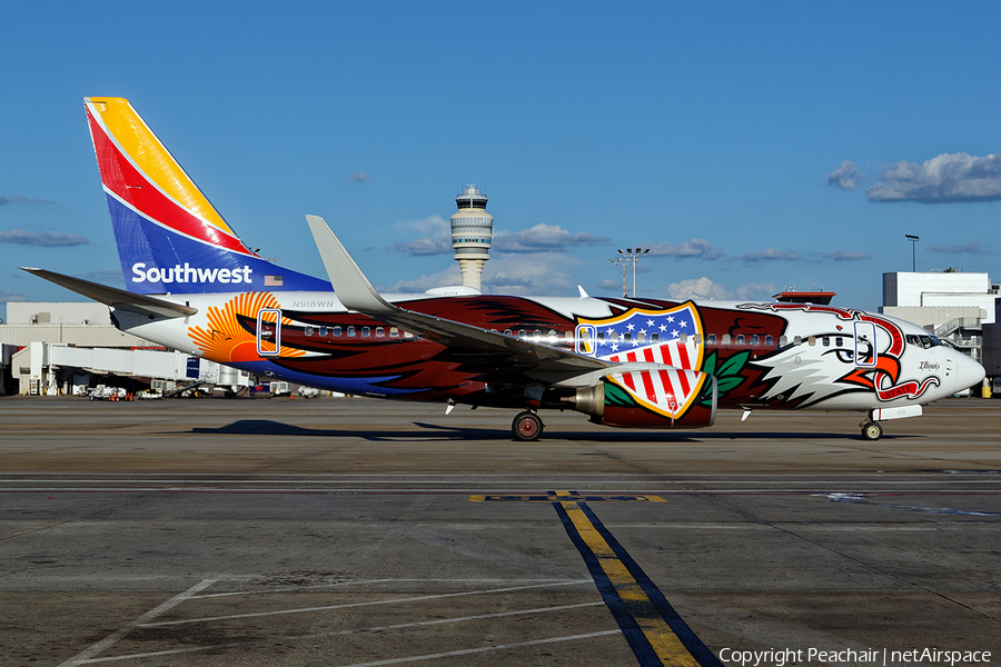 Southwest Airlines Boeing 737-7H4 (N918WN) | Photo 121303