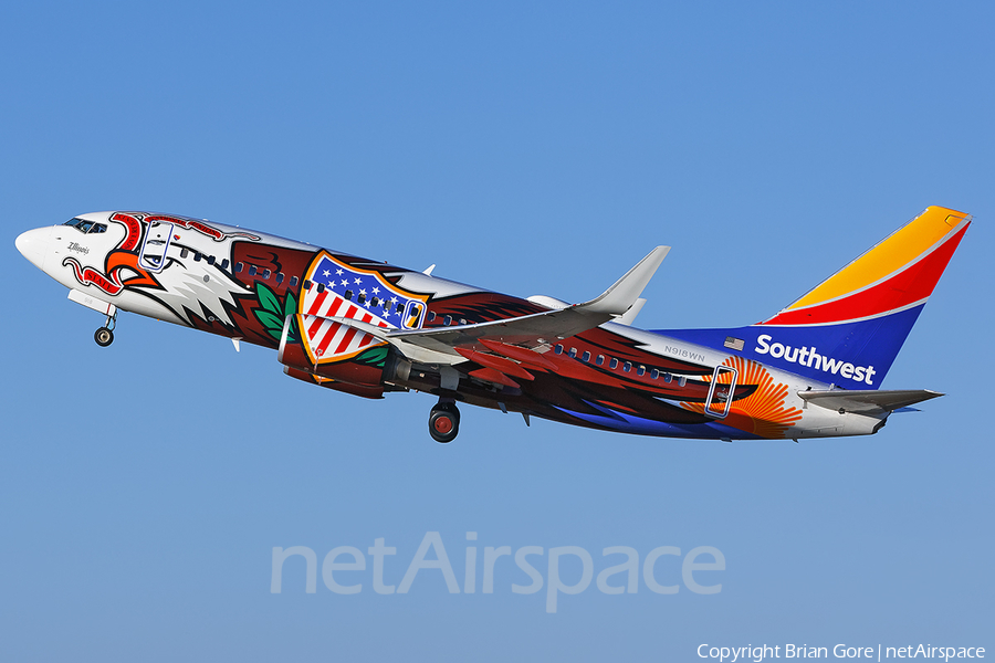 Southwest Airlines Boeing 737-7H4 (N918WN) | Photo 93321