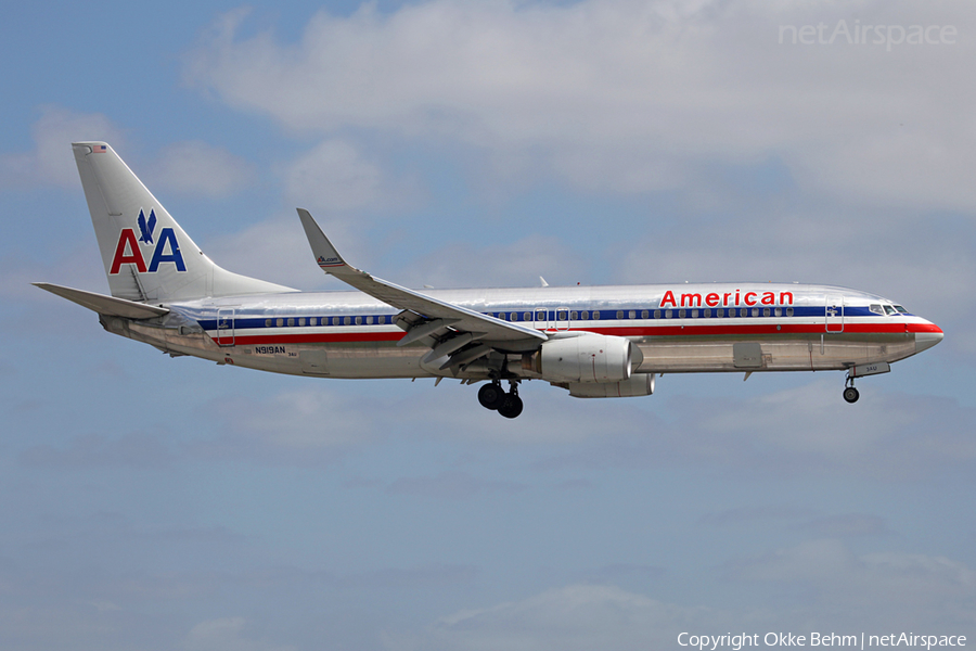 American Airlines Boeing 737-823 (N919AN) | Photo 36595