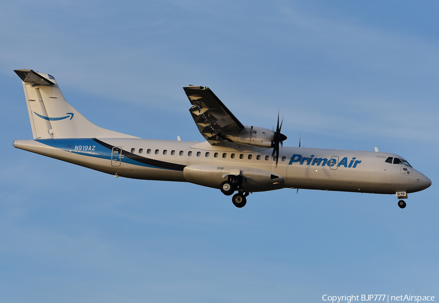 Amazon Prime Air (Silver Airways) ATR 72-500(F) (N919AZ) | Photo 480592