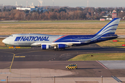 National Airlines Boeing 747-428(BCF) (N919CA) at  Dusseldorf - International, Germany