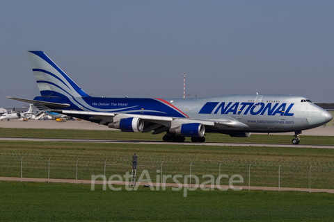 National Airlines Boeing 747-428(BCF) (N919CA) at  Stuttgart, Germany