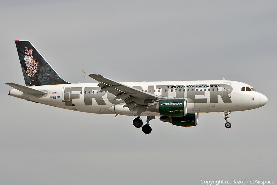 Frontier Airlines Airbus A319-111 (N919FR) | Photo 97721