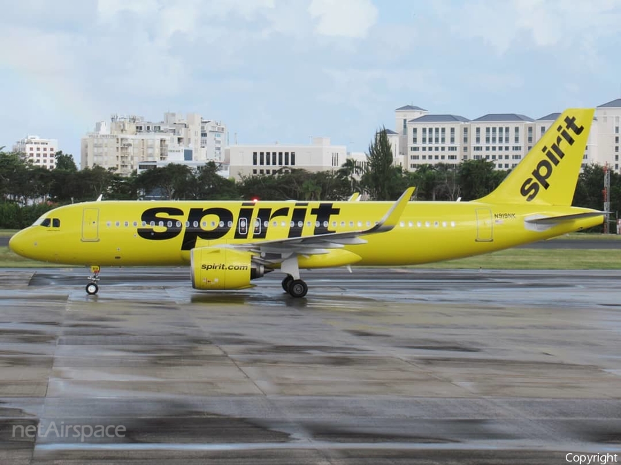 Spirit Airlines Airbus A320-271N (N919NK) | Photo 367603