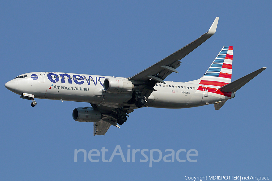 American Airlines Boeing 737-823 (N919NN) | Photo 392605