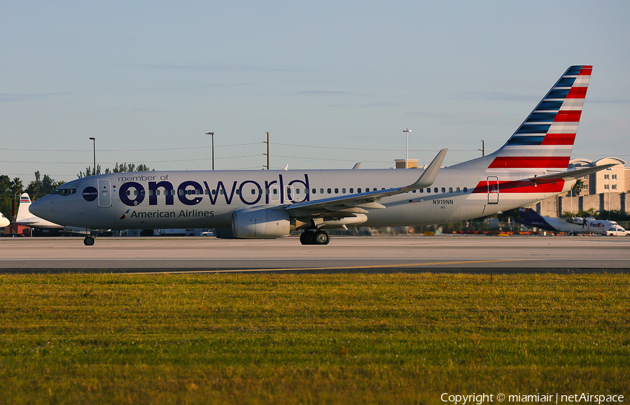 American Airlines Boeing 737-823 (N919NN) | Photo 218461