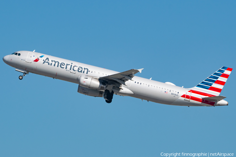 American Airlines Airbus A321-231 (N919US) | Photo 597991