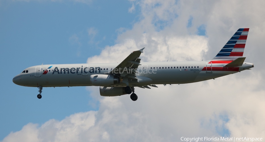 American Airlines Airbus A321-231 (N920US) | Photo 320853