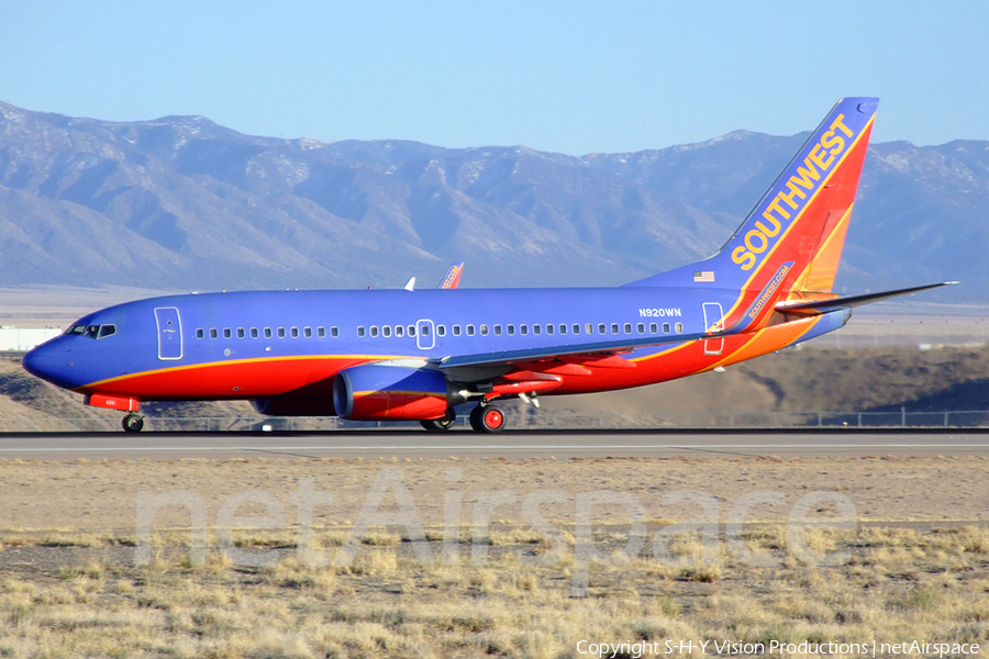 Southwest Airlines Boeing 737-7H4 (N920WN) | Photo 5867
