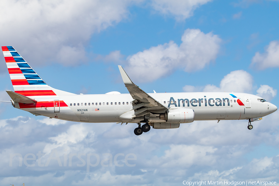 American Airlines Boeing 737-823 (N921AN) | Photo 315365