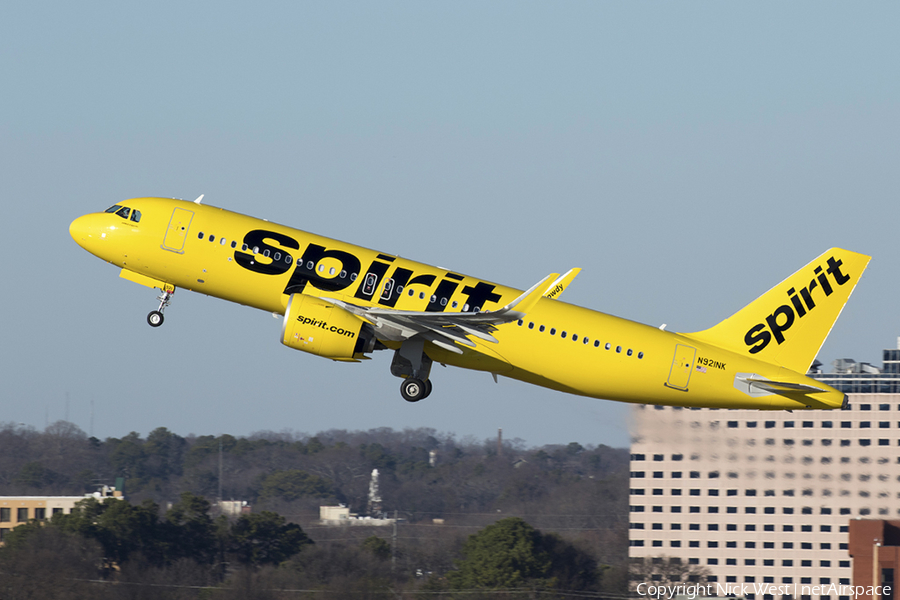 Spirit Airlines Airbus A320-271N (N921NK) | Photo 366660