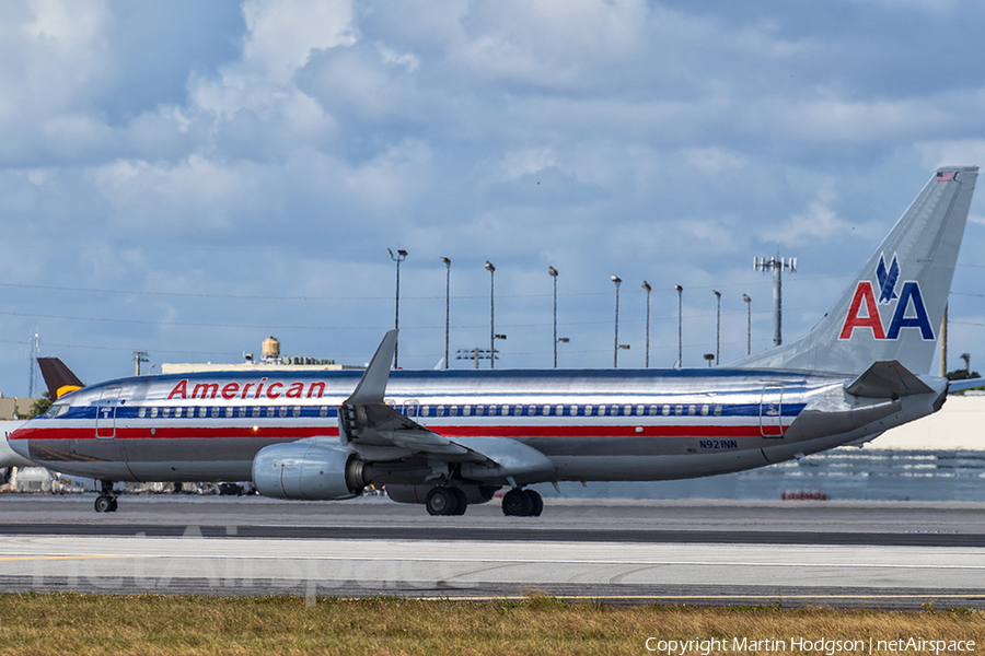 American Airlines Boeing 737-823 (N921NN) | Photo 229437