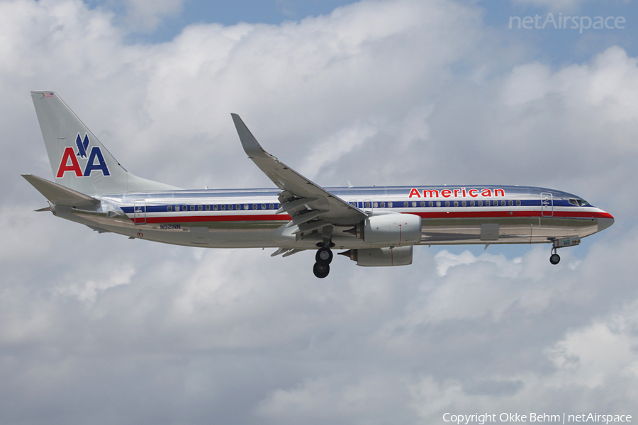 American Airlines Boeing 737-823 (N921NN) | Photo 53858