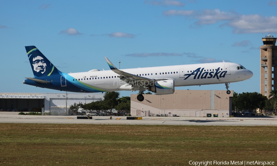 Alaska Airlines Airbus A321-253N (N921VA) | Photo 358180