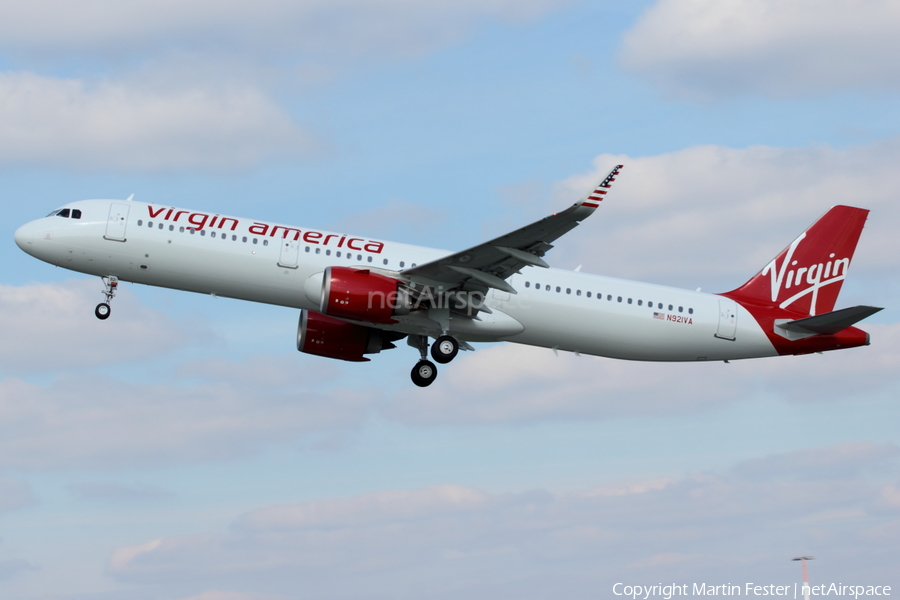 Virgin America Airbus A321-253N (N921VA) | Photo 157004