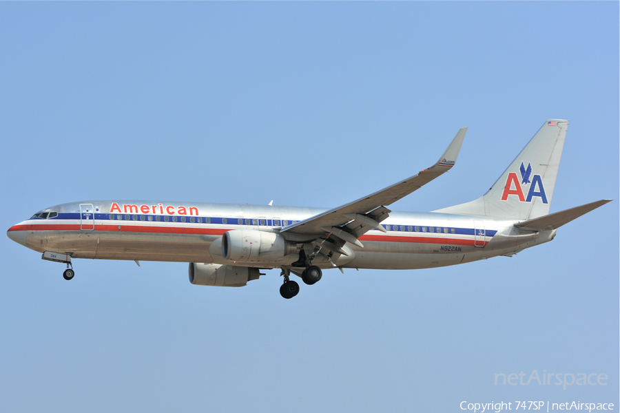 American Airlines Boeing 737-823 (N922AN) | Photo 59075