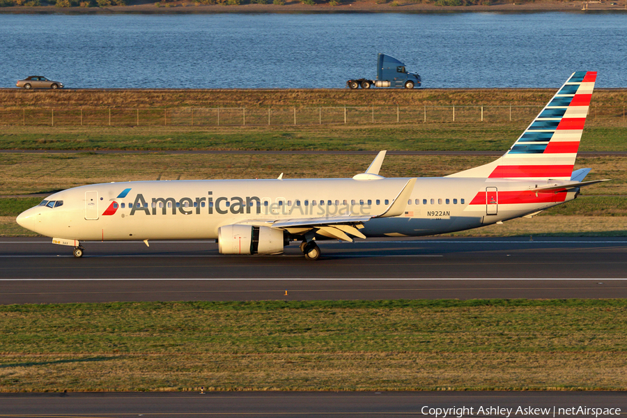 American Airlines Boeing 737-823 (N922AN) | Photo 283625