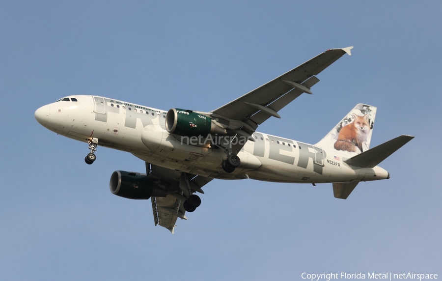 Frontier Airlines Airbus A319-111 (N922FR) | Photo 320928
