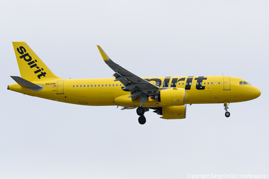 Spirit Airlines Airbus A320-271N (N922NK) | Photo 494673