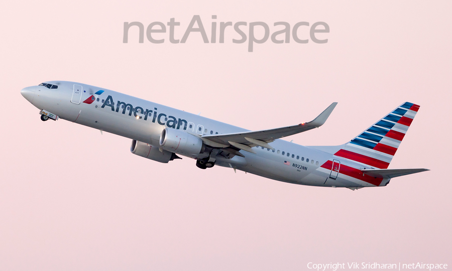 American Airlines Boeing 737-823 (N922NN) | Photo 95387