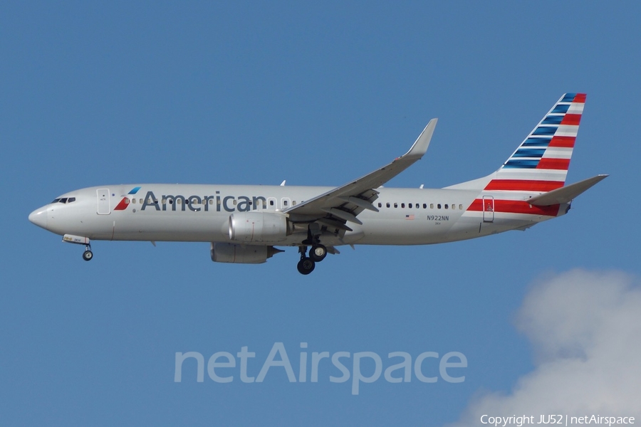 American Airlines Boeing 737-823 (N922NN) | Photo 288888