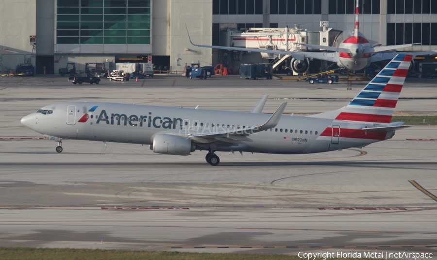 American Airlines Boeing 737-823 (N922NN) | Photo 320931