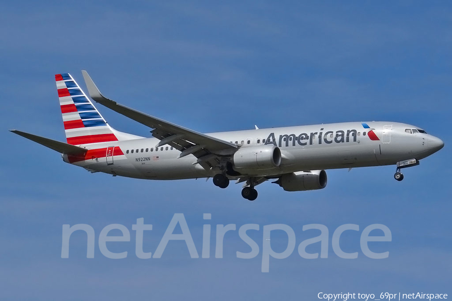 American Airlines Boeing 737-823 (N922NN) | Photo 68110