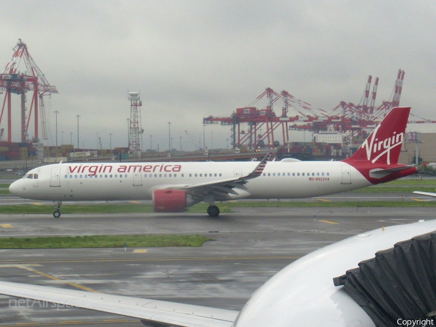 Virgin America Airbus A321-253N (N922VA) | Photo 257587