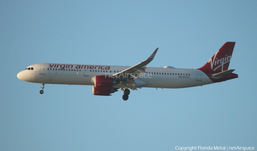 Virgin America Airbus A321-253N (N922VA) | Photo 306184