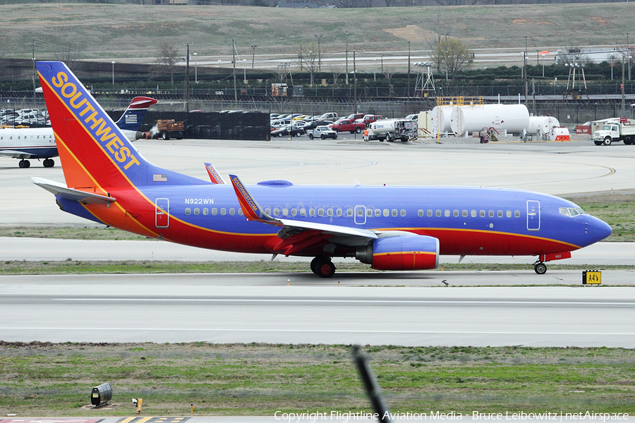 Southwest Airlines Boeing 737-7H4 (N922WN) | Photo 85944